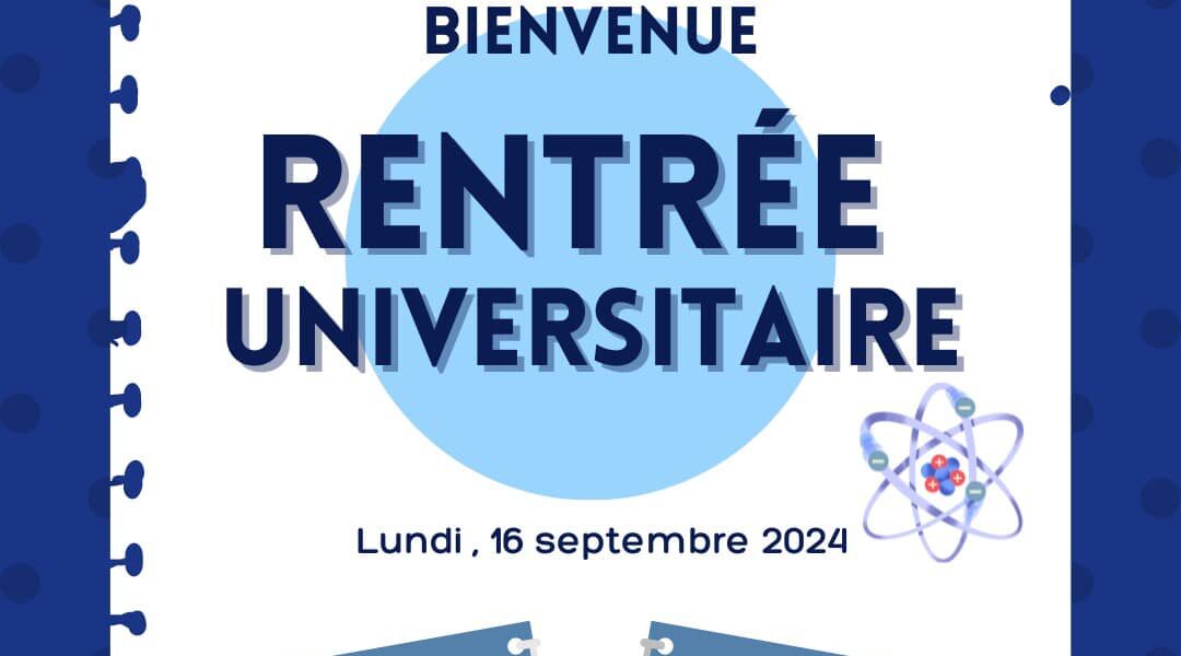 La rentrée universitaire 2024-2025