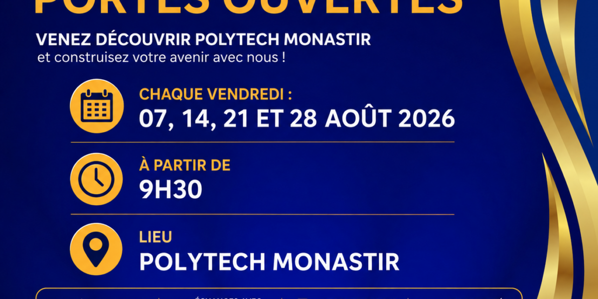 Journées Portes Ouvertes à Polytech Monastir
